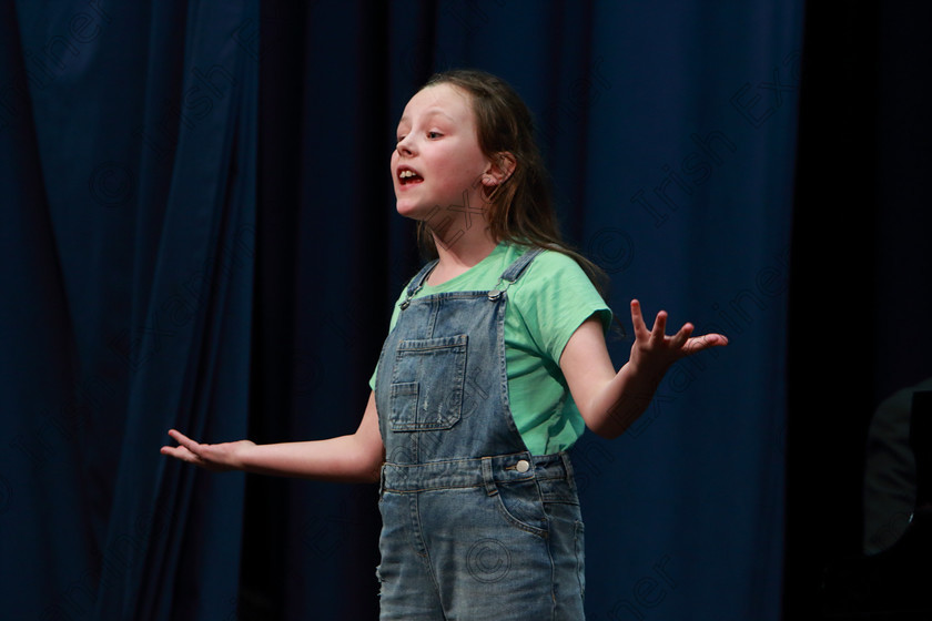 Feis01032019Fri25 
 25
Eimear Vaughan singing “It’s Possible” from Seussical The Musical.

Class: 114: “The Henry O’Callaghan Memorial Perpetual Cup” Solo Action Song 10 Years and Under –Section 2 An action song of own choice.

Feis Maitiú 93rd Festival held in Fr. Mathew Hall. EEjob 01/03/2019. Picture: Gerard Bonus