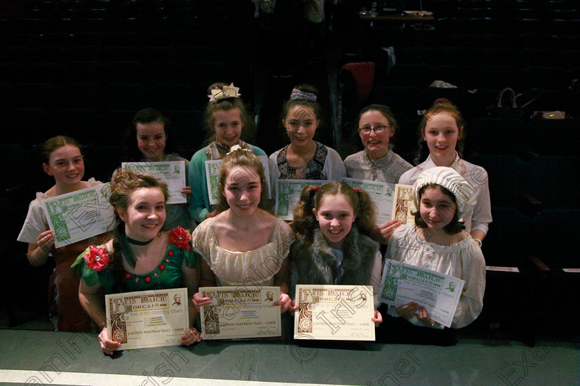 Feis22022018Thu69 
 69
3rd place Laoise Greally and Rebekah McKeown, Orla Gleeson and Isobelle Murphy Commended Leah Murphy and Lily Costello, Leah Murphy and Lily Costello Anna Sheehan Team.
 Speech and Drama Classes: 310: “The Peg Hallahan Perpetual Trophy” Dramatic Duo 14 Years and Under Feis Maitiú 92nd Festival held in Fr. Mathew Hall. EEjob 22/02/2018 Picture: Gerard Bonus.