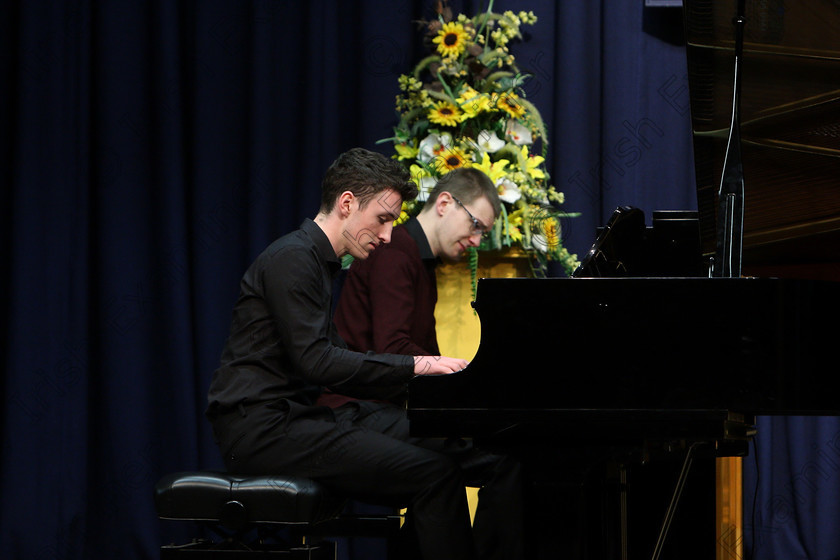 Feis07022018Wed35 
 35
Shane Brennan from Ballincollig performing with Orchestra Conor Palliser.
 Instrumental Music Class 155: “The Bridget Doolan Memorial Perpetual Cup” and Bursary, Bursary Value €150 Piano Concerto Feis Maitiú 92nd Festival held in Fr. Mathew Hall. EEjob 05/02/2018 Picture: Gerard Bonus.