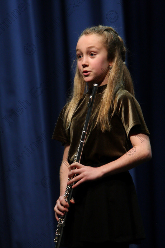 Feis30012018Tueo19 
 19
Sophie Noctor introducing her contrasting piece.
 EEjob 30/01/2018 
Feis Maitiú 92nd Festival held in Fr. Matthew Hall 
Picture: Gerard Bonus

Instrumental Music. 
Class: 214: “The Casey Perpetual Cup” Woodwind Solo12 years and Under.