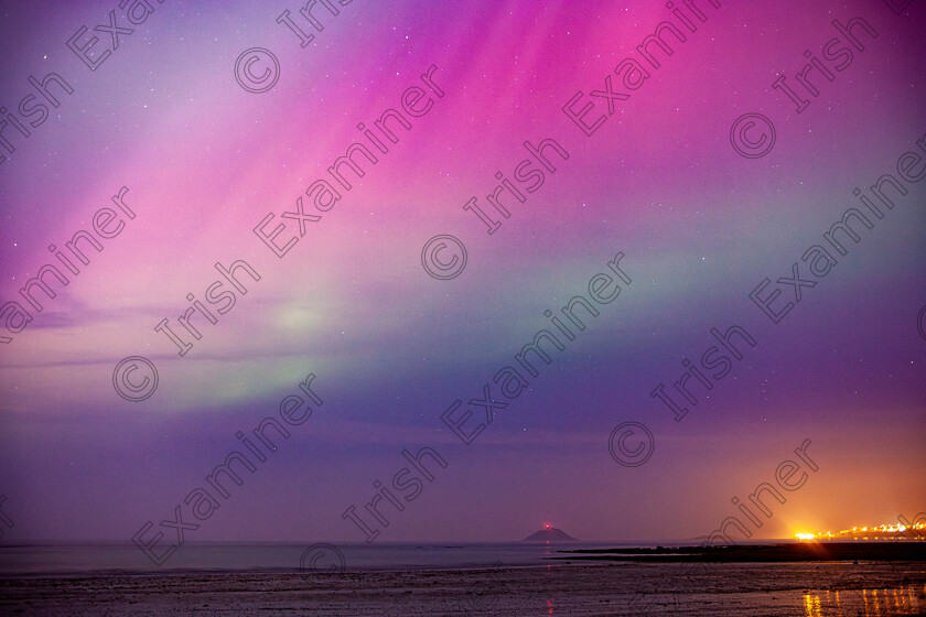 Northern lights- MG 5135-Enhanced-NR 
 Northern Lights over Ballycotton Lighthouse taken from Ãrdnahinch Beach 10:36 pm Friday May 10th.