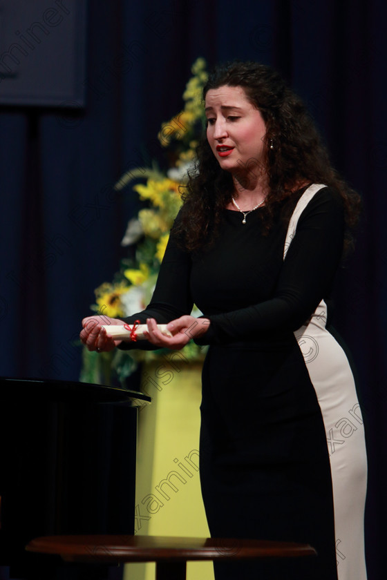 Feis01032019Fri60 
 60
Marina Winkler from Utah singing “Prendi” Elixir of Love.

Class: 25: “The Operatic Perpetual Cup” and Gold Medal and Doyle Bursary –Bursary Value €100 Opera18 Years and Over A song or aria from one of the standard Operas.

Feis Maitiú 93rd Festival held in Fr. Mathew Hall. EEjob 01/03/2019. Picture: Gerard Bonus
