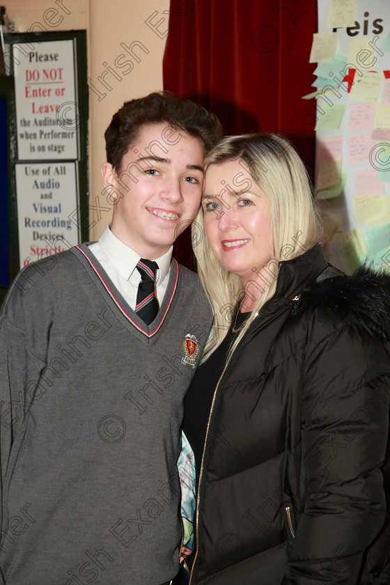 Feis0503202036 
 36
Oran Murphy from Waterfall with his mother Orla Drummond.

Class:376: Solo Verse Speaking Boys 14 Years and Under

Feis20: Feis Maitiú festival held in Father Mathew Hall: EEjob: 05/03/2020: Picture: Ger Bonus.