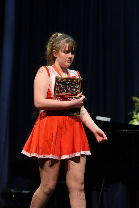 Feis27032018Tue55 
 55~56
Heather Lees giving a Bronze Medal performance of “Secret of Happiness” from Daddy Longlegs”.
 Singing Class: 111: “The Edna McBirney Memorial Perpetual Cup” Solo Action Song 16 Years and Under Section 2 Feis Maitiú 92nd Festival held in Fr. Mathew Hall. EEjob 27/03/2018 Picture: Gerard Bonus