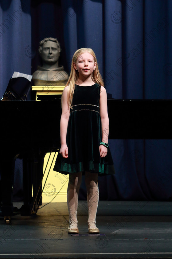Feis12022020Wed14 
 14
Mia Strand performing.

Class:55: Girls Solo Singing 9 Years and Under

Feis20: Feis Maitiú festival held in Father Mathew Hall: EEjob: 11/02/2020: Picture: Ger Bonus.