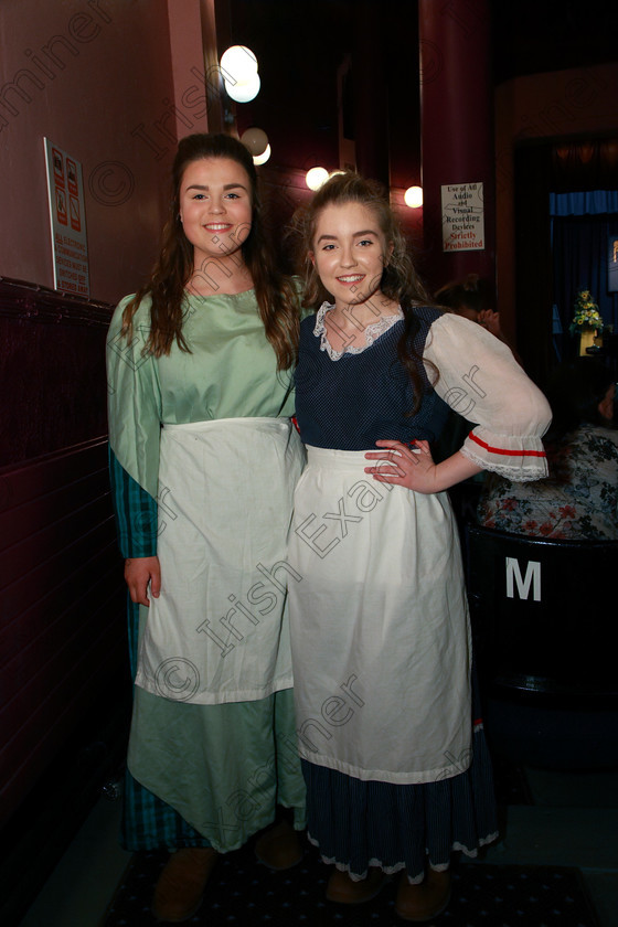 Feis08032018Thu45 
 45
Niamh Downey, The Sound of Music and Lily O’Connell, “Home” from Beauty and The Beast. 
 Singing and School Choirs Class: 24: “The David O’Brien and Frances Reilly Perpetual Trophy” Musical Theatre 16 Years and Under Section 2 Feis Maitiú 92nd Festival held in Fr. Mathew Hall. EEjob 06/03/2018 Picture: Gerard Bonus