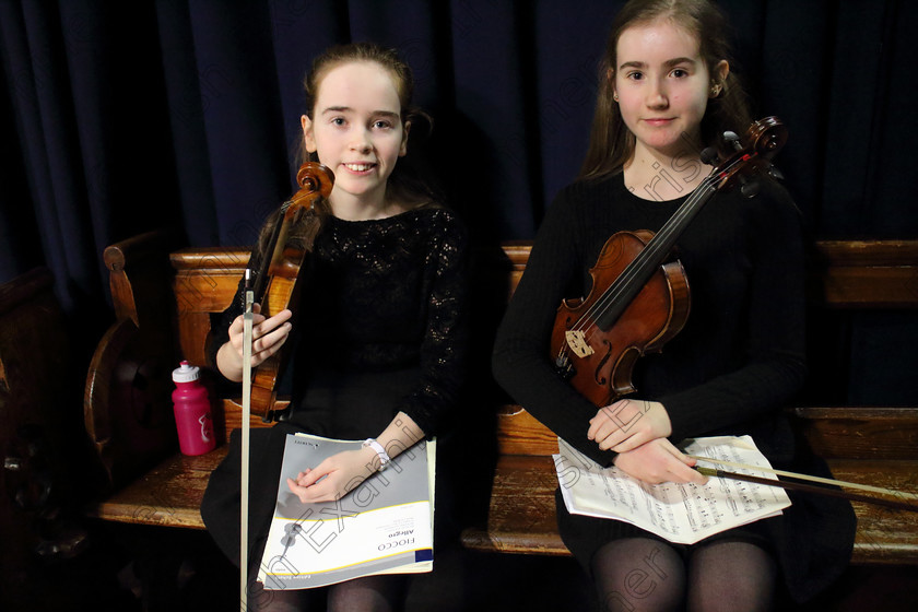 Feis01022020Sat38 
 38
Performers Orla O’Donovan and Anna O’Sullivan from Wilton and Ballincollig.

Class:239: Volin Solo 14 Years and Under Schumann – Zart und mit Ausdruck No.1 from ‘Fantasiestücke’ Feis20: Feis Maitiú festival held in Fr. Mathew Hall: EEjob: 01/02/2020: Picture: Ger Bonus.