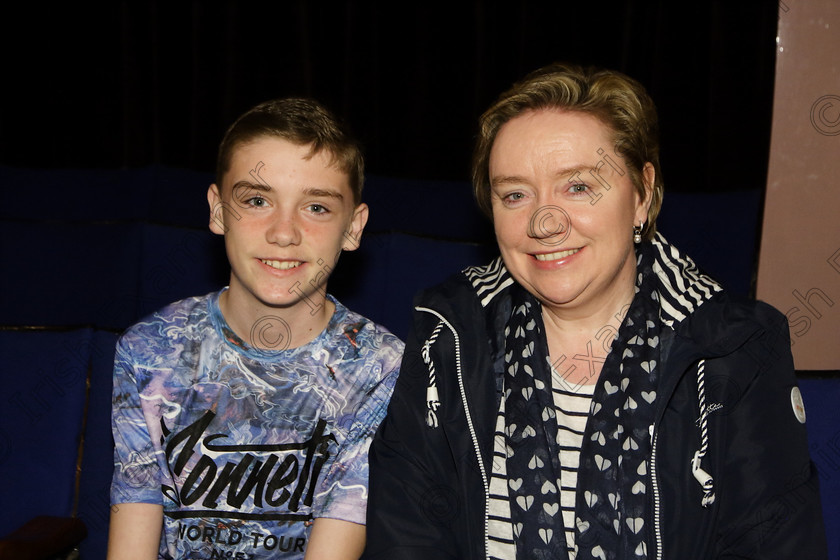 Feis25032018Sun82 
 82
Liam Cassidy from Glanmire with his mum Miranda.
 Speech and Drama Class: 377: Solo Verse Speaking Boys 12 Years and Under Feis Maitiú 92nd Festival held in Fr. Mathew Hall. EEjob 25/03/2018 Picture: Gerard Bonus