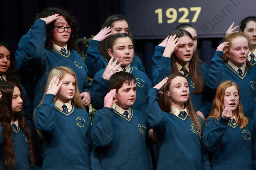 Feis27022019Wed60 
 56~60
Glanmire Community School singing “It’s Only a Paper Moon” and “Can You Hear Me”

Class: 82: “The Echo Perpetual Shield” Part Choirs 15 Years and Under Two contrasting songs.

Feis Maitiú 93rd Festival held in Fr. Mathew Hall. EEjob 27/02/2019. Picture: Gerard Bonus