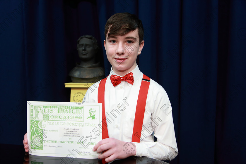 Feis08022020Sat26 
 26
Commended Joseph O’Sullivan from Rathbarry.

Class:112: “The C.A.D.A. Perpetual Trophy” Solo Action Song 14 Years and Under

Feis20: Feis Maitiú festival held in Father Mathew Hall: EEjob: 08/02/2020: Picture: Ger Bonus.