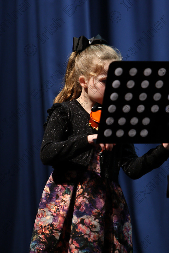 Feis29012018Mon38 
 38
Grace Kearney performing.
 EEjob 29/01/2018 
Feis Maitiú 92nd Festival held in Fr. Matthew Hall 
Picture: Gerard Bonus

Instrumental Music 
Class: 242: Violin Solo 8 years and under.