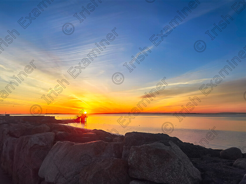 Michael Deligan Galway Sunrise Blackrock Diving Tower 2 
 Sunrise at Blackrock Diving Tower
Salthill, Galway, Ireland