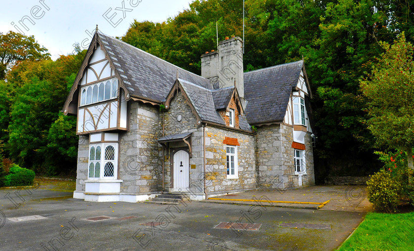 mallow3colourhires 
 For County -
The Tudor style Spa House, built in 1828 at Spa Glen, Mallow, Co. Cork 27/03/1933 Ref. 94B Old black and white mineral springs