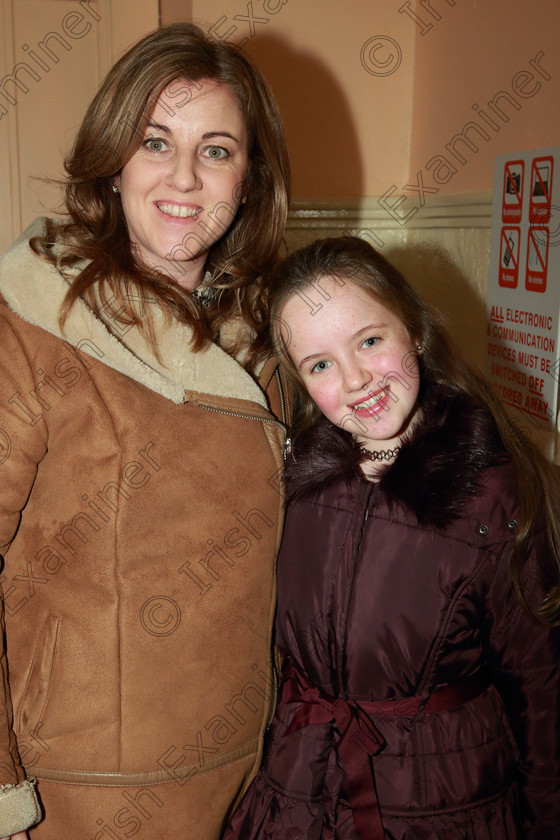 Feis31012019Thur10 
 10
Performer Ciara O’Conner from Old Whitechurch with her mum Annmarie.

Feis Maitiú 93rd Festival held in Fr. Matthew Hall. EEjob 31/01/2019. Picture: Gerard Bonus

Class: 165: Piano Solo 12YearsandUnder (a) Prokofiev –Cortege de Sauterelles (Musique d’enfants). (b) Contrasting piece of own choice not to exceed 3 minutes.