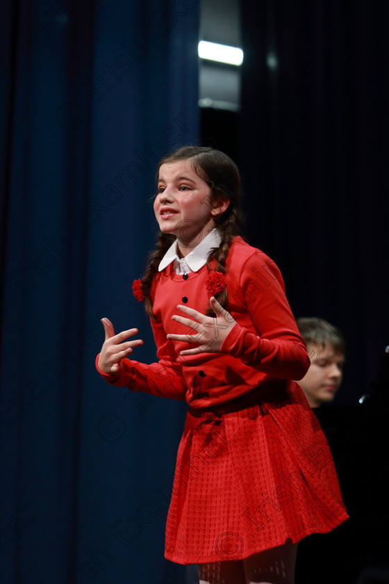 Feis01032019Fri40 
 40
Zara Coffey singing “I Want It Now” from Charlie and The Chocolate Factory.

Class: 114: “The Henry O’Callaghan Memorial Perpetual Cup” Solo Action Song 10 Years and Under –Section 2 An action song of own choice.

Feis Maitiú 93rd Festival held in Fr. Mathew Hall. EEjob 01/03/2019. Picture: Gerard Bonus