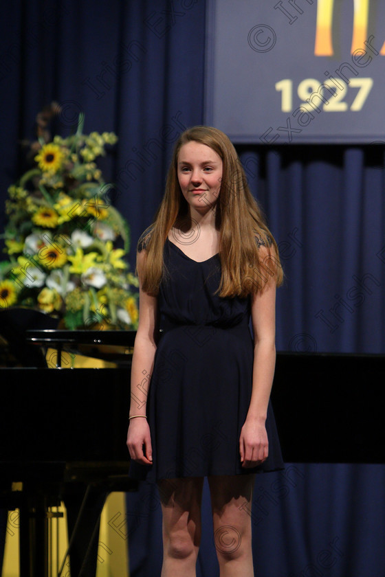 Feis05032018Mon18 
 18
Laura Lardner performing
 Singing and School Choirs Class: 53: Girls Solo Singing 13 Years and Under –Section 2 Feis Maitiú 92nd Festival held in Fr. Mathew Hall. EEjob 05/03/2018 Picture: Gerard Bonus.