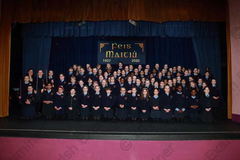 Feis26022020Wed29 
 29
Third Place went to Presentation NS, Millstreet.

Class:84: “The Sr. M. Benedicta Memorial Perpetual Cup” Primary School Unison Choirs

Feis20: Feis Maitiú festival held in Father Mathew Hall: EEjob: 26/02/2020: Picture: Ger Bonus.