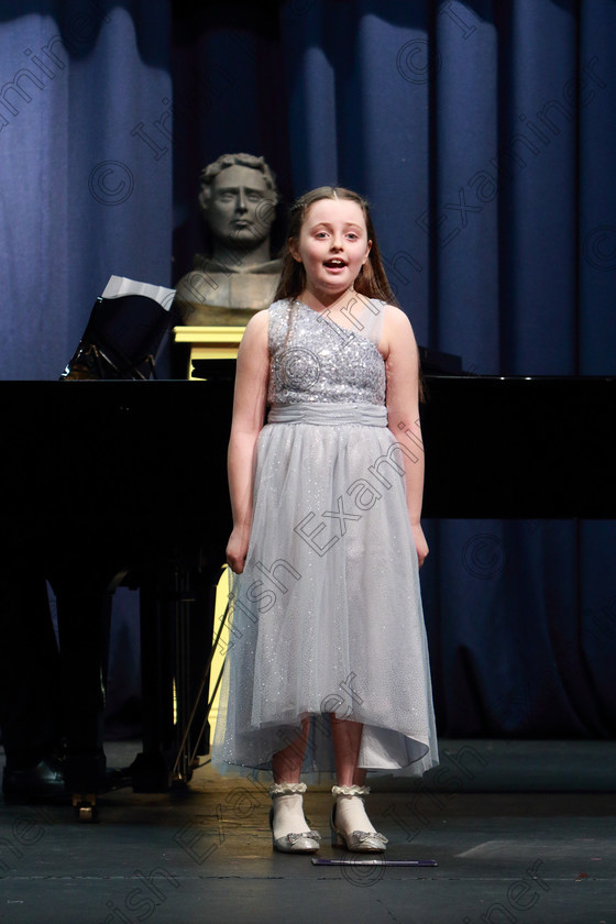 Feis12022020Wed05 
 5
Layla Rose O’Shea from Midleton performing.

Class:55: Girls Solo Singing 9 Years and Under

Feis20: Feis Maitiú festival held in Father Mathew Hall: EEjob: 11/02/2020: Picture: Ger Bonus.