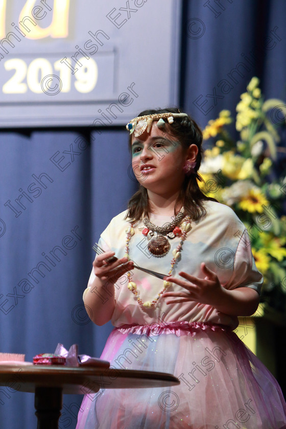 Feis26022019Tue60 
 60
Etain Finn Henry performing “Part of Your World” from Little Mermaid.

Class: 114: “The Henry O’Callaghan Memorial Perpetual Cup” Solo Action Song 10 Years and Under –Section 1 An action song of own choice.

Feis Maitiú 93rd Festival held in Fr. Mathew Hall. EEjob 26/02/2019. Picture: Gerard Bonus