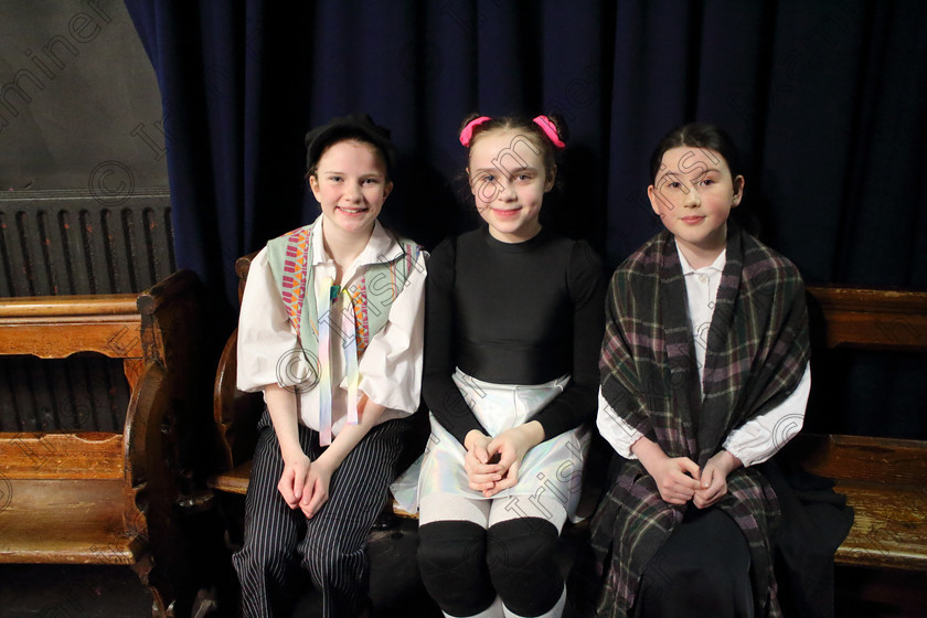 Feis12022020Wed69 
 69
Backstage relief for performers, Clodagh O’Halloran, Orla Deasy and Beth Barrett from Glanmire, Bandon and Midleton

Class:113: “The Edna McBirney Memorial Perpetual Award” Solo Action Song 12 Years and Under

Feis20: Feis Maitiú festival held in Father Mathew Hall: EEjob: 11/02/2020: Picture: Ger Bonus.