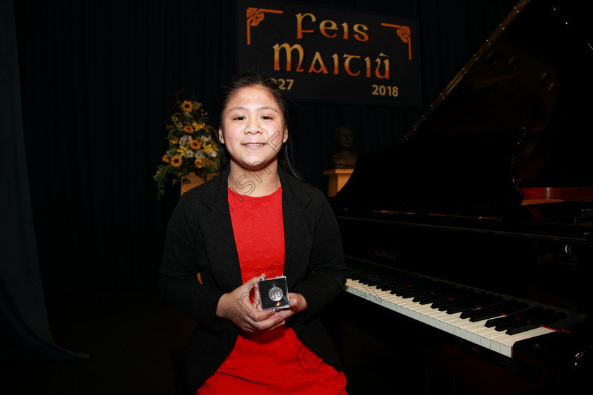 Feis29012018Mon17 
 17
Arianne Mallari Joint Bronze Medallist from Carrigaline.
 EEjob 29/01/2018 
Feis Maitiú 92nd Festival held in Fr. Matthew Hall 
Picture: Gerard Bonus

Class: 165: Piano Solo 12 years and Under