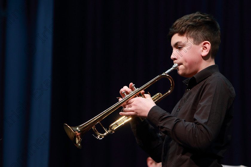 Feis13022019Wed30 
 30
Senan Ryan playing Concerto 1st Movement by Handel on Trumpet.

Class 203: “The Billy McCarthy Memorial Perpetual Cup”16 Years and Under Programme not to exceed 10 minutes.

Feis Maitiú 93rd Festival held in Fr. Mathew Hall. EEjob 13/02/2019. Picture: Gerard Bonus