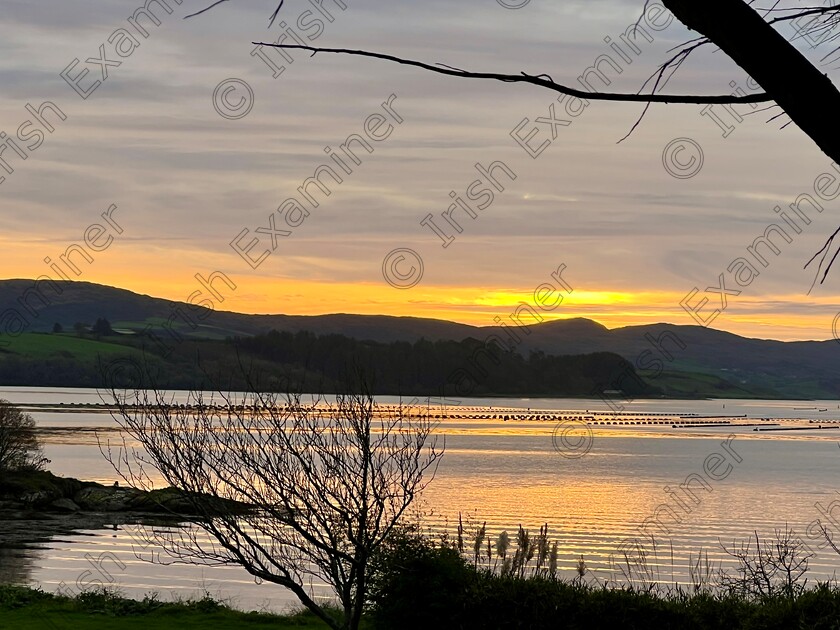 IMG 5892 
 December Sunset over beautiful Bantry Bay
Taken on 9th December 
Photo taken by Eileen Oâ€™Shea