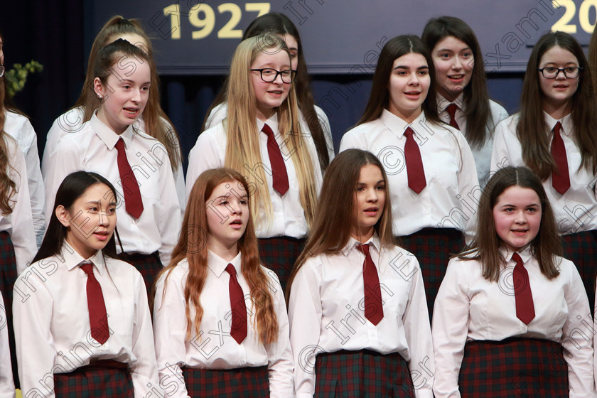 Feis27022019Wed55 
 54~55
Sacred Heart School Tullamore singing “Don’t Mean A Thing” by Duke Ellington conducted by Regina McCarthy.

Class: 82: “The Echo Perpetual Shield” Part Choirs 15 Years and Under Two contrasting songs.

Feis Maitiú 93rd Festival held in Fr. Mathew Hall. EEjob 27/02/2019. Picture: Gerard Bonus