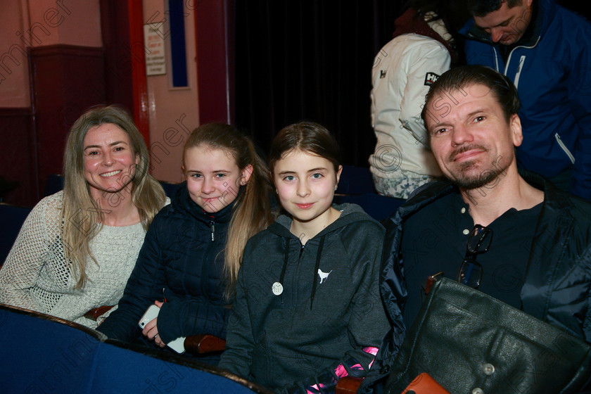 Feis03022018Sat07 
 7
Performer Nicole Bermingham from Bishopstown with her parents Caroline and Dave and sister Emily.
 Instrumental Music Class: 166: Piano Solo 10 Years and Under Feis Maitiú 92nd Festival held in Fr. Matthew Hall. EEjob 02/02/2018 Picture: Gerard Bonus.