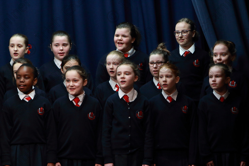 Feis26022020Wed13 
 10~13
St. Vincent’s PS singing I’ll Tell Me Ma When I Go Home.

Class:84: “The Sr. M. Benedicta Memorial Perpetual Cup” Primary School Unison Choirs

Feis20: Feis Maitiú festival held in Father Mathew Hall: EEjob: 26/02/2020: Picture: Ger Bonus.