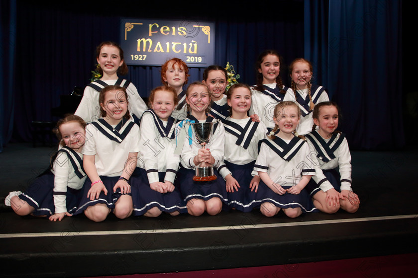 Feis28022019Thu74 
 74
Cup Winners Performers Academy for their performance of extracts from “The Sound of Music”.

Class: 103: “The Rebecca Allman Perpetual Trophy” Group Action Songs 10 Years and Under Programme not to exceed 10minutes.

Feis Maitiú 93rd Festival held in Fr. Mathew Hall. EEjob 28/02/2019. Picture: Gerard Bonus
