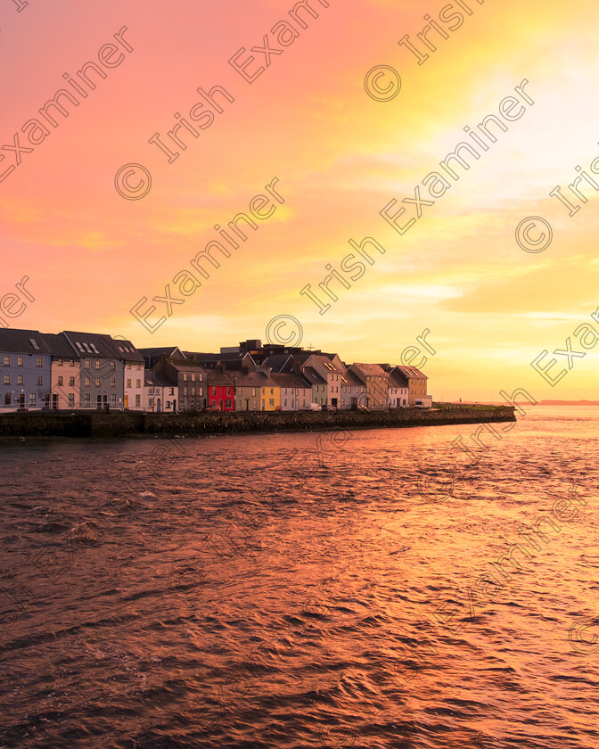 South Park (2 of 8) 
 The Long Walk during a winter sunrise, Co. Galway. Picture: Brendan O'Brien