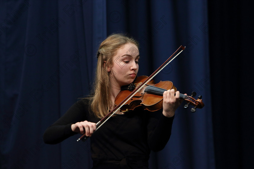 Feis0202109Sat36 
 35~36
Kate O’Shea from Ballincollig playing Third Movement Mendelssohn Violin Concerto.

Class: 236: “The Shanahan & Co. Perpetual Cup” Advanced Violin 
One Movement from a Concerto.

Feis Maitiú 93rd Festival held in Fr. Matthew Hall. EEjob 02/02/2019. Picture: Gerard Bonus