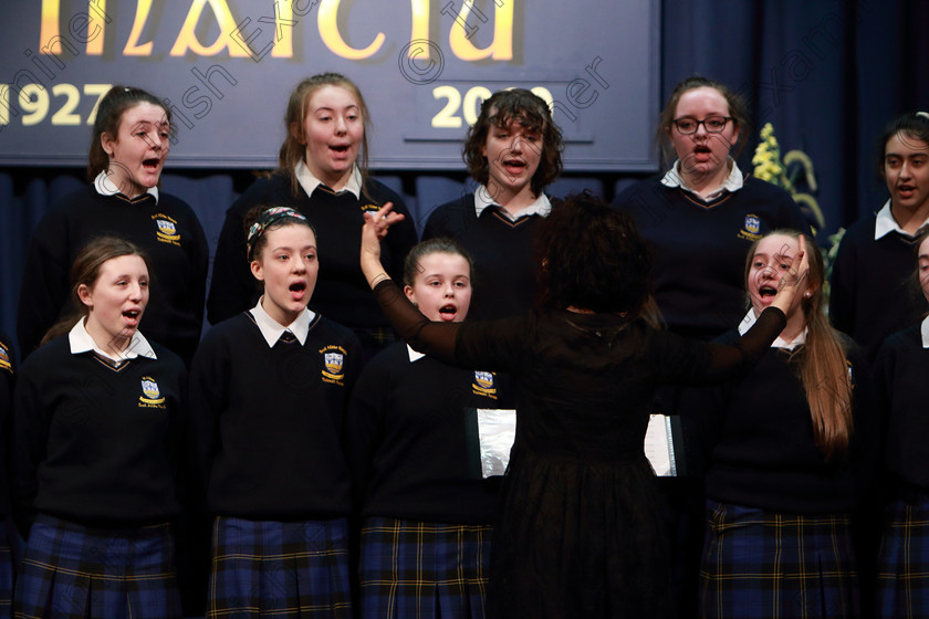 Feis27022019Wed20 
 17~21
St. Ailbes Choir singing “Castle on A Cloud” from Les Misérables conducted by Siobhan Hall.

Class: 77: “The Father Mathew Hall Perpetual Trophy” Sacred Choral Group or Choir 19 Years and Under Two settings of Sacred words.
Class: 80: Chamber Choirs Secondary School

Feis Maitiú 93rd Festival held in Fr. Mathew Hall. EEjob 27/02/2019. Picture: Gerard Bonus