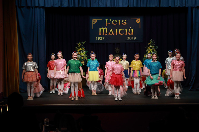 Feis12022019Tue04 
 4~9
Our Lady of Lourdes NS Ballinlough performing “A million Dreams” from The Greatest Showman.

Class: 104: “The Pam Golden Perpetual Cup” Group Action Songs -Primary Schools Programme not to exceed 8 minutes.

Feis Maitiú 93rd Festival held in Fr. Mathew Hall. EEjob 12/02/2019. Picture: Gerard Bonus