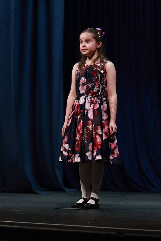 Feis08032019Fri46 
 46
Performer Emer O’Sullivan from Mallow

Class: 366: Solo Verse Speaking Girls 9YearsandUnder –Section 1 Either: My Pain –Ted Scheu. Or: Midsummer Magic –Cynthia Rider.

Feis Maitiú 93rd Festival held in Fr. Mathew Hall. EEjob 08/03/2019. Picture: Gerard Bonus