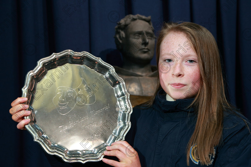 Feis21022018Wed61 
 61
Overall section winner Sophia Nolan from Glanmire for performance of “Beauty and the Beast” the scene was Beauty in the Cave with the Beast.
 Speech and Drama Class: 327: “The Hartland Memorial Perpetual Trophy” Dramatic Solo12 years and under section 3 Feis Maitiú 92nd Festival held in Fr. Mathew Hall, EEjob 21/02/2018 Picture: Gerard Bonus.