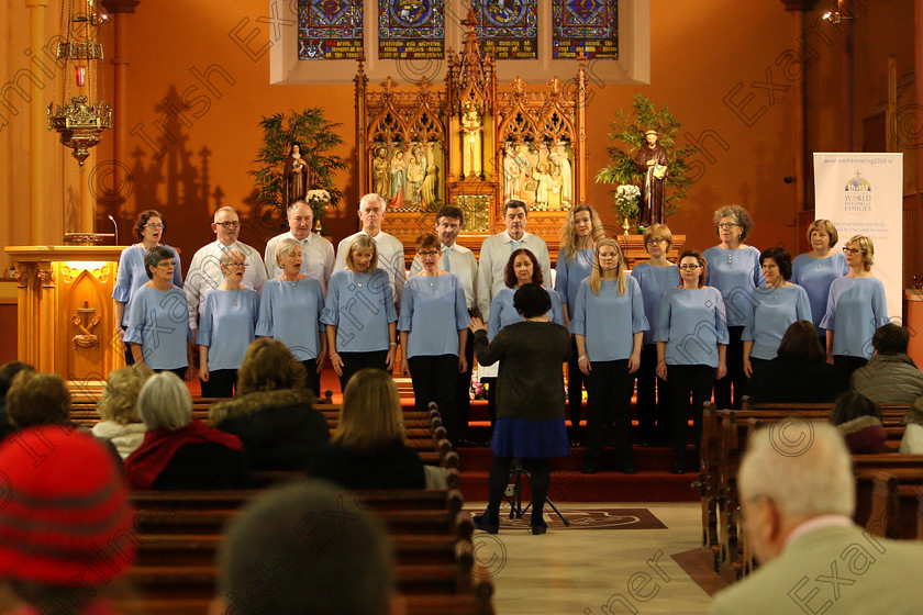 Feis04022018Sun93 
 91~96
Forte Mixed Voices conducted by Serena Standley. 
 Class: 79: “The Holy Trinity Perpetual Cup” Chamber Choirs; Two Contrasting Songs Feis Maitiú 92nd Festival held in Fr. Mathew Hall. EEjob 04/02/2018 Picture: Gerard Bonus.