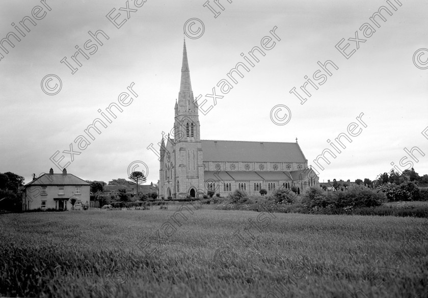 883767 883767 
 For 'READY FOR TARK'
Church of the Holy Rosary, Midleton, Co. Cork pictured in 1935 Ref. 753D old black and white towns religion
