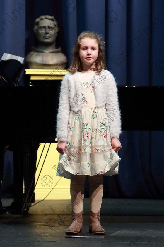 Feis12022020Wed01 
 1
Emily Lynch from Glanmire performing

Class:55: Girls Solo Singing 9 Years and Under

Feis20: Feis Maitiú festival held in Father Mathew Hall: EEjob: 11/02/2020: Picture: Ger Bonus.