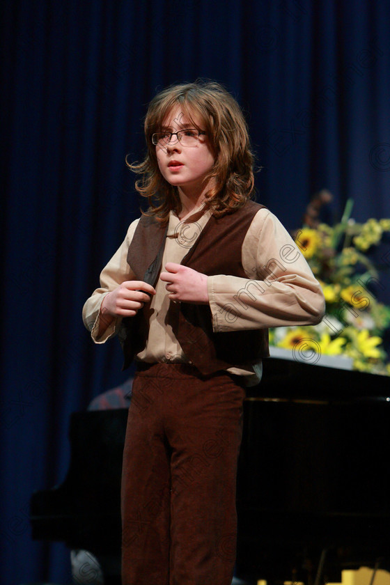 Feis26032018Mon07 
 6~7
Felix O’Sullivan performing “Little People from Les Misérables.
 Speech and Drama Class: 114: The Altrusa Club of Cork Perpetual Trophy” Solo Action Song 10 Years and Under Section 3Feis Maitiú 92nd Festival held in Fr. Mathew Hall. EEjob 26/03/2018 Picture: Gerard Bonus