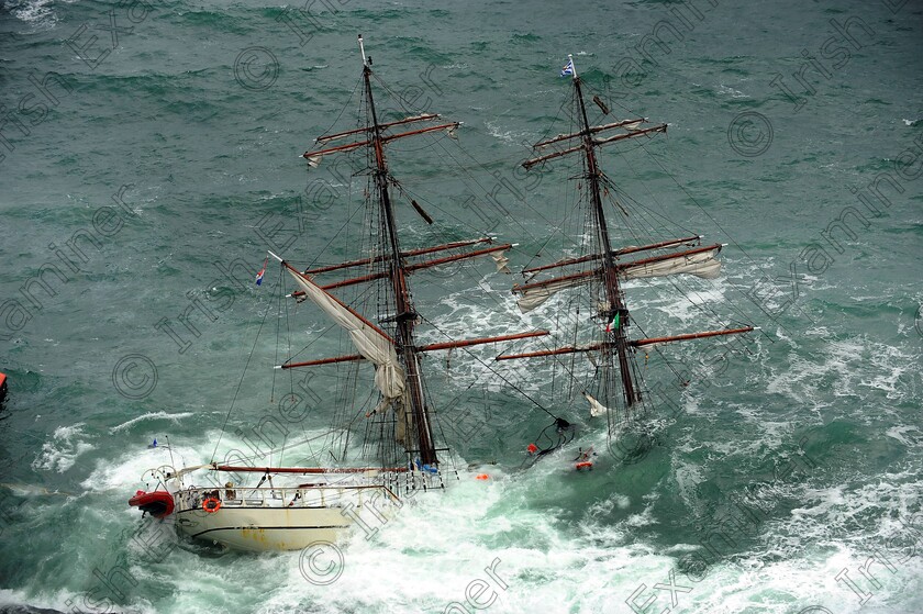 Astrid-ship-17 
 XXjob 24/07/2013 NEWS The Dutch training ship Astrid on the Rocks near the entrance to Oysterhaven Harbour.
Picture: Denis Scannell