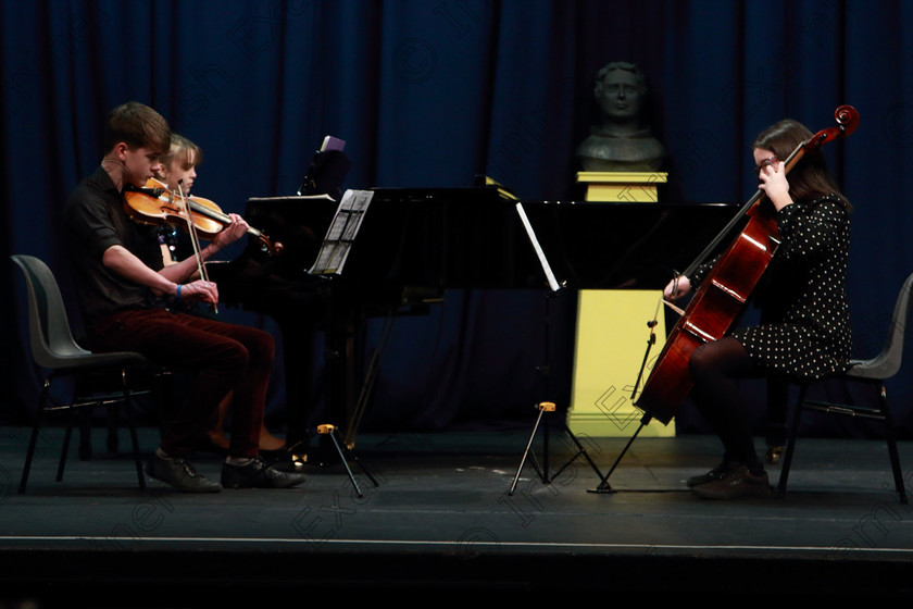 Feis0103202060 
 60
Presto performing Allegro.

Class:270: “The Lane Perpetual Cup” Chamber Music 14 Years and Under

Feis20: Feis Maitiú festival held in Father Mathew Hall: EEjob: 01/03/2020: Picture: Ger Bonus.