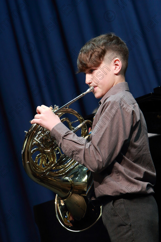 Feis28022020Fri02 
 2
Bronze Medal for Conor Moynihan from Rochestown playing Ragtime Boy on the French Horn.

Class:205: Brass Solo 12 Years and Under

Feis20: Feis Maitiú festival held in Father Mathew Hall: EEjob: 28/02/2020: Picture: Ger Bonus.