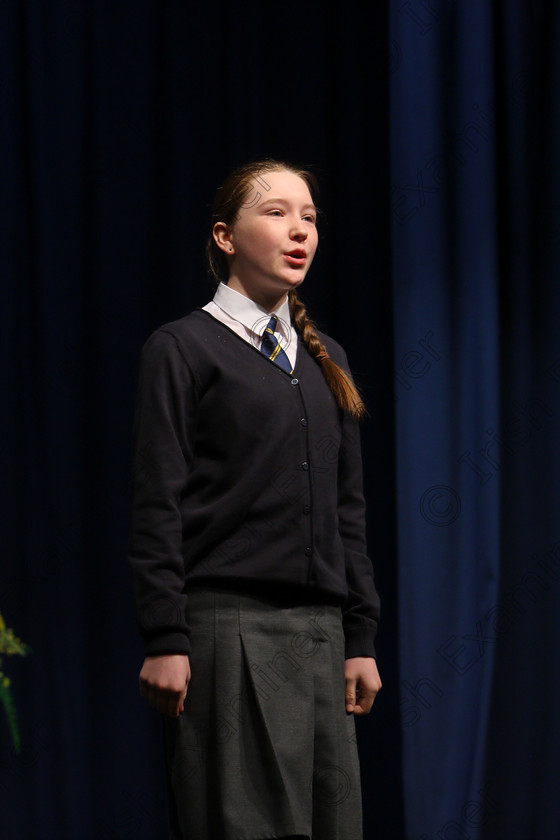 Feis20032018Tue07 
 7
Emily O’Hehir performing.

Speech and Drama Class: 364: Solo Verse Speaking Girls 11 Years and Under Section 1
Feis Maitiú 92nd Festival held in Fr. Mathew Hall. EEjob 20/03/2018 Picture: Gerard Bonus