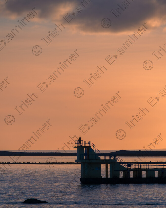 Salthill Spring (2 of 5) 
 Salthill Sunset at Blackrock Diving Tower, Salthill, Co. Galway