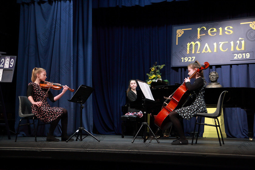 Feis10022019Sun33 
 33
The Kaelin Trio O; Ellen Crowley, Karla O’Hare & Eadaoin Cronin.

Class: 269: “The Lane Perpetual Cup” Chamber Music 18 Years and Under
Two Contrasting Pieces, not to exceed 12 minutes

Feis Maitiú 93rd Festival held in Fr. Matthew Hall. EEjob 10/02/2019. Picture: Gerard Bonus