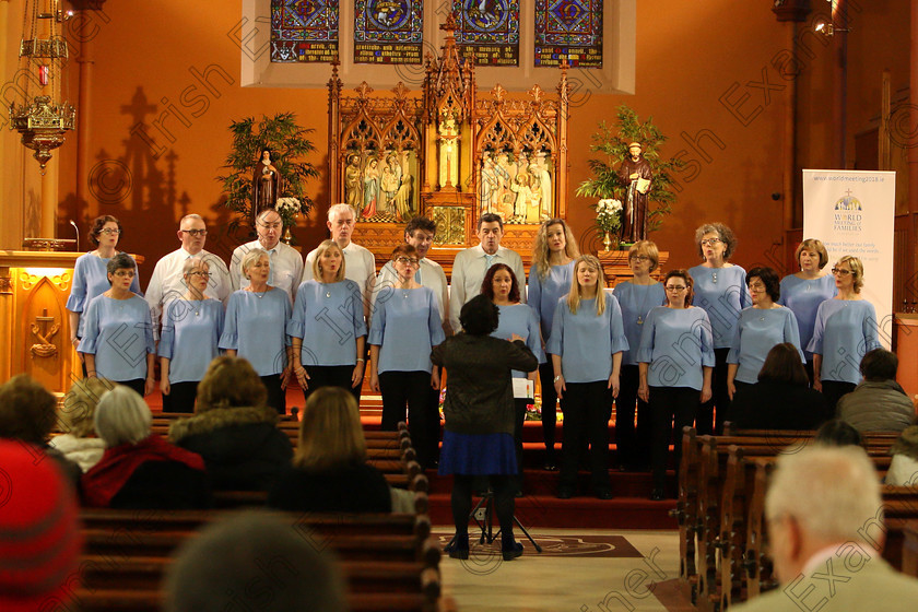 Feis04022018Sun92 
 91~96
Forte Mixed Voices conducted by Serena Standley. 
 Class: 79: “The Holy Trinity Perpetual Cup” Chamber Choirs; Two Contrasting Songs Feis Maitiú 92nd Festival held in Fr. Mathew Hall. EEjob 04/02/2018 Picture: Gerard Bonus.