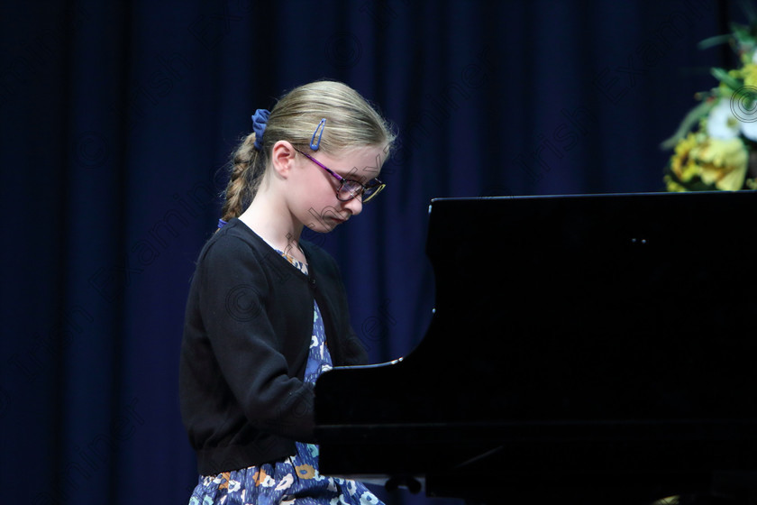 Feis01022019Fri09 
 9
Charlotte Walmsley performing set piece.

Class: 166: Piano Solo: 10Yearsand Under (a) Kabalevsky – Toccatina, (No.12 from 30 Childrens’ Pieces Op.27). (b) Contrasting piece of own choice not to exceed 3 minutes.
 Feis Maitiú 93rd Festival held in Fr. Matthew Hall. EEjob 01/02/2019. Picture: Gerard Bonus