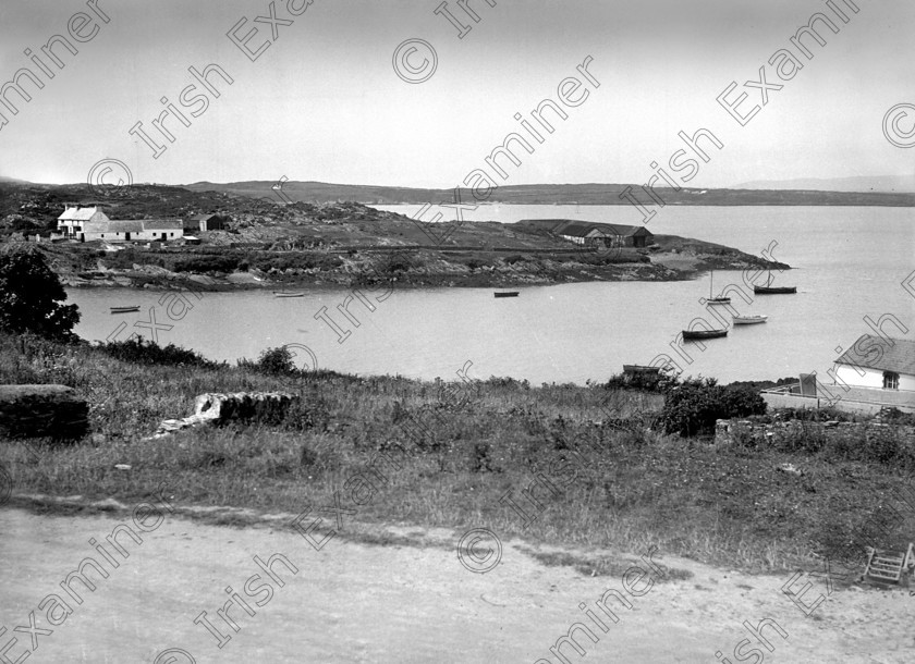603994 603994(1) 
 NOW AND THEN BALTIMORE

Baltimore Harbour, West Cork pictured in 1935 Ref. 355B Old black and white harbours fishing villages views